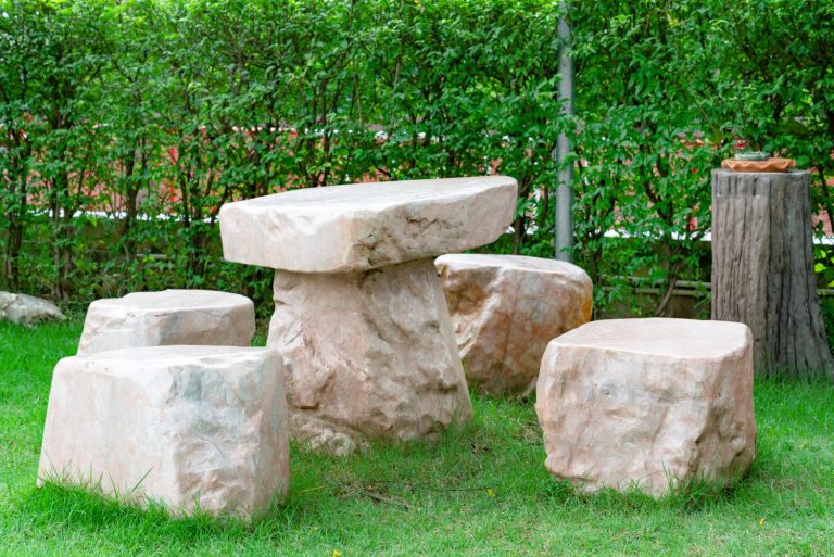 outdoor stone surfaces