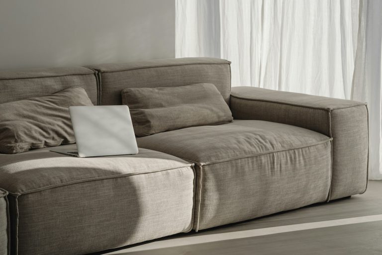 sofa with no stain